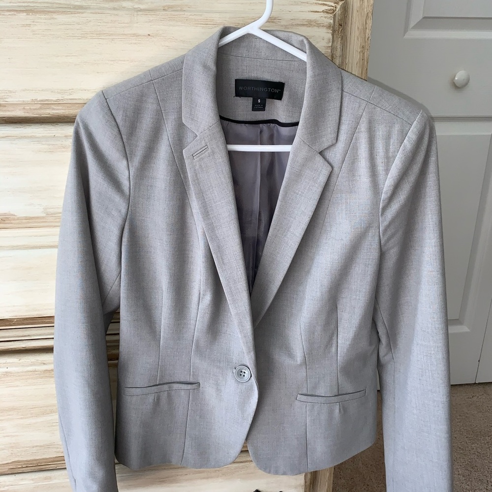 Gray Worthington Blazer - Picture 1 of 5
